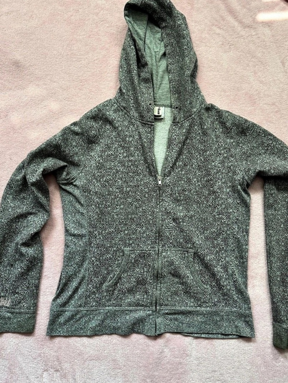Billabong Y2K Gray Zip Hoodie